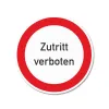 Artikelbild 1 des Artikels “Warnschild rund, Zutritt verboten “