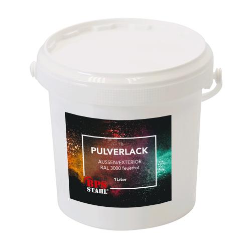 Artikelbild des Artikels “Pulverlack 1 L RAL 3000 feuerrot glänzend “