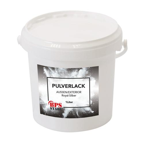 Artikelbild des Artikels “Pulverlack 1 L Royal Silber seidenglänzend “