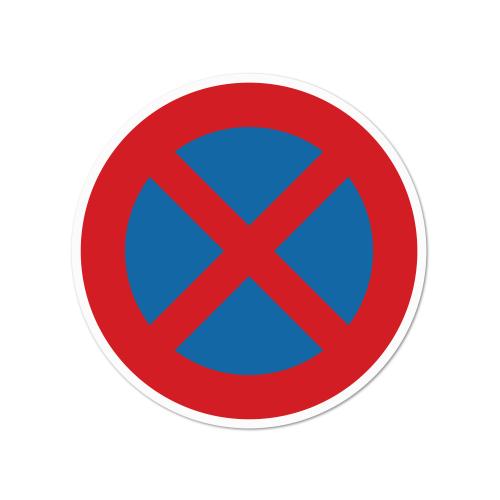 Artikelbild des Artikels “Warnschild rund, absolutes Halteverbot “