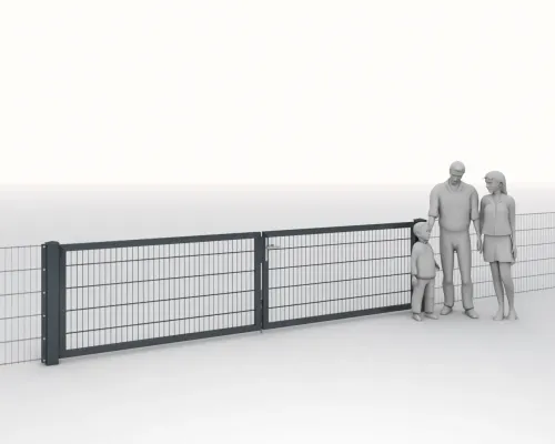 Artikelbild des Artikels “Industrietoranlage Einfahrt anthrazit RAL 7016 | 1030  | 4000 “