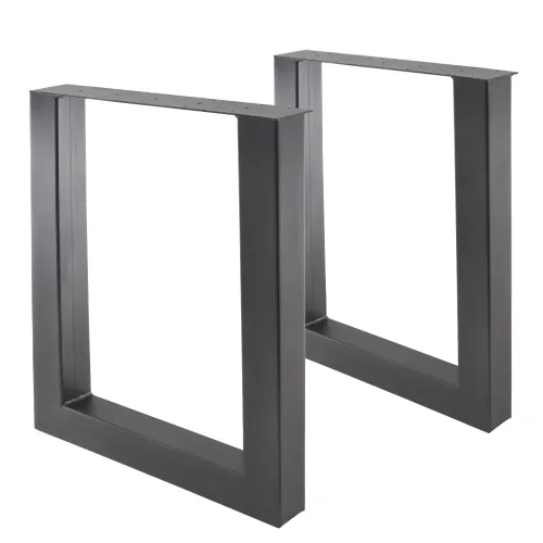 Artikelbild des Artikels “Tischgestell U 80/80 Anthrazit DB 703 | Im Set (2x)“