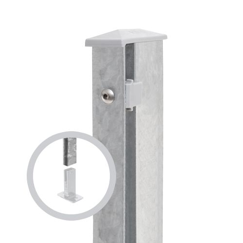 Artikelbild des Artikels “Zaunpfosten Typ 1 feuerverzinkt | 1230 | Gekürzt | Standard“