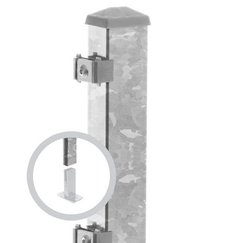 Artikelbild des Artikels “Zaunpfosten Typ 6 feuerverzinkt | 1430 | Gekürzt | Standard“