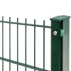 Artikelbild 2 des Artikels “Zaunpfosten Typ 1 moosgrün RAL 6005 | 1030 | Zum Einbetonieren | Standard“