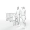 Artikelbild 3 des Artikels “DV Doppelstabmatte 8/6/8 anthrazit RAL 7016 | 1230“