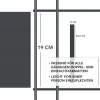 Artikelbild 3 des Artikels “Guck Nich® Sichtschutz-Streifen Hart-PP moosgrün RAL 6005“