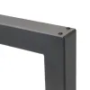 Artikelbild 3 des Artikels “Tischgestell U 80/80 Anthrazit DB 703 | Im Set (2x)“