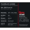 Artikelbild 3 des Artikels “Pulverlack 1 L RAL 3000 feuerrot glänzend “