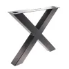 Artikelbild 4 des Artikels “Tischgestell X 100/100 Schwarz matt | Im Set (2x)“