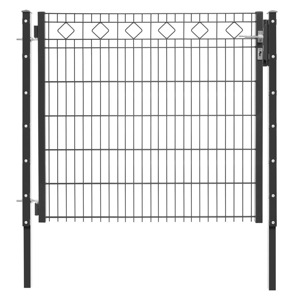  Artikelbild 1 des Artikels “Schmucktoranlage Carlos anthrazit RAL 7016 | 1230 | 1500 “