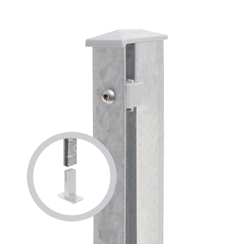  Artikelbild 1 des Artikels “Zaunpfosten Typ 1 feuerverzinkt | 1430 | Gekürzt | Standard“