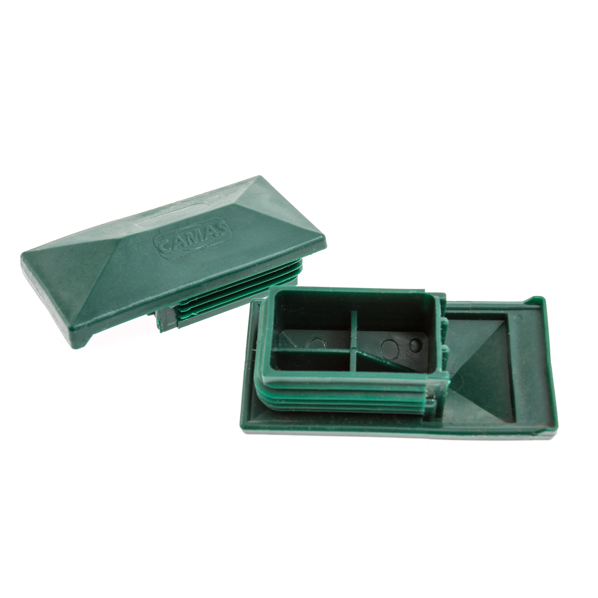  Artikelbild 2 des Artikels “Pfostenkappe 60 x 40 Kunststoff moosgrün RAL 6005“