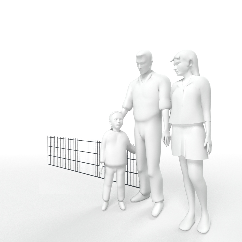  Artikelbild 3 des Artikels “DV Doppelstabmatte 8/6/8 anthrazit RAL 7016 | 630“